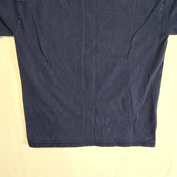 Disneyland Resort Mickey Mouse Shirt Blue Hanes Medium Graphic Tee 2000s - Picture 9 of 11